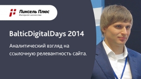 Видео BalticDigitalDays 2014: Дмитрий Севальнев
