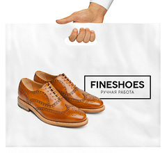 Упаковка для продукции компании «Fineshoes»