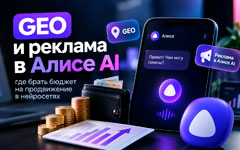 GEO и реклама в Алисе AI: где брать бюджет на продвижение в нейросетях