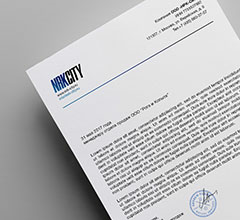Бланки для компании «NRKcity»